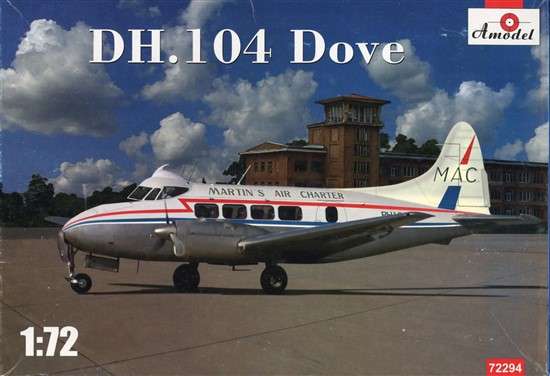 De Havilland DH.104 Dove - 1/72 Scale (Amodel)(AM72294)
