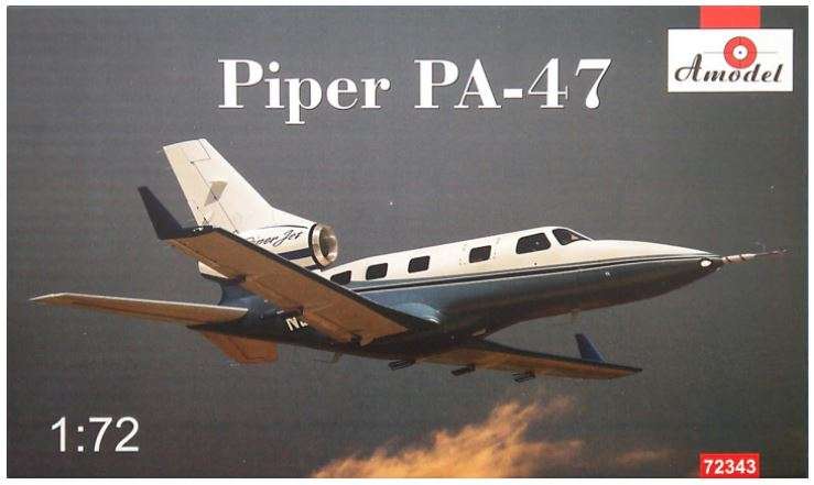 Piper PA-47  - 1/72 Scale (Amodel)(AM72343)(TH2401)