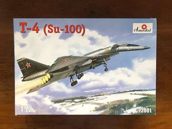 T-4 (Sukhoi 100) - 1/72 Scale (AM72001)(TH2000)(Amodel)