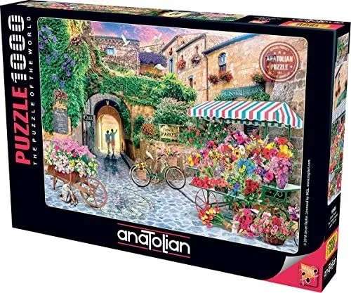 The Flower Market Puzzle - 1000 Pieces (ANA1066)(Anatolion)