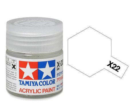 Clear Acrylic Paint 23ml (Tamiya X-22)