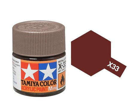 Metallic Bronze Acrylic Paint 23ml (Tamiya X-33)