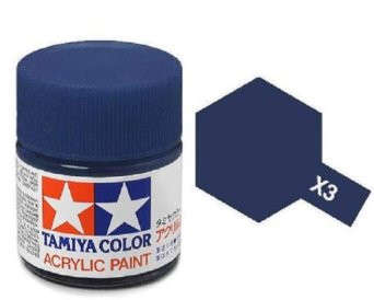 Gloss Royal Blue Acrylic Paint 23ml (Tamiya X-3)