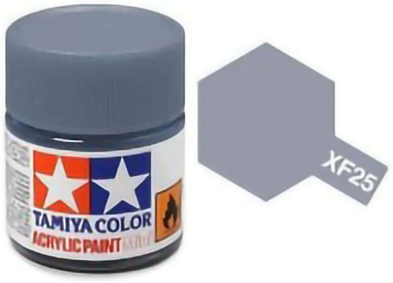Matt Light Sea Grey Acrylic Paint 23ml (Tamiya XF-25)