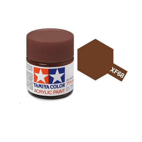 Flat NATO Brown Acrylic Praint 23ml (Tamiya XF-68)