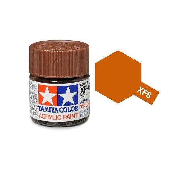 Copper Acrylic Paint 23ml (Tamiya XF-6)