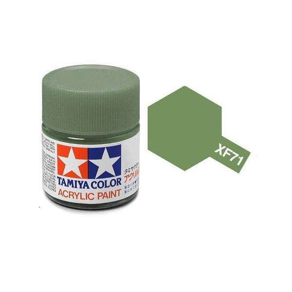 Flat Cockpit Green IJN Acrylic Paint 23ml (Tamiya  XF-71)