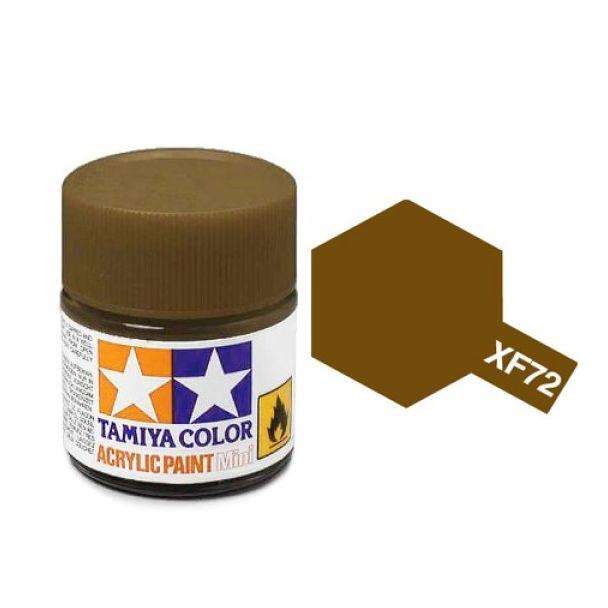 Flat JGSDF Brown Mini Acrylic Paint 10ml (Tamiya XF-72)