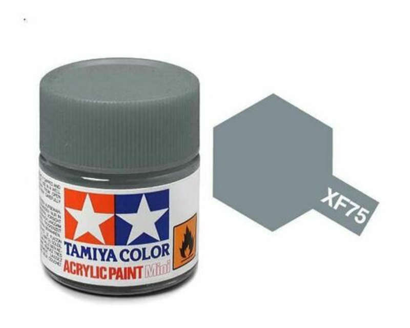 Flat IJN Gray Kure Mini Acrylic Paint 10ml (Tamiya XF-75)