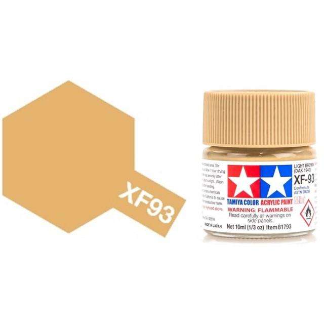 Flat Light Brown Mini Acrylic Paint 10ml (Tamiya XF-93)