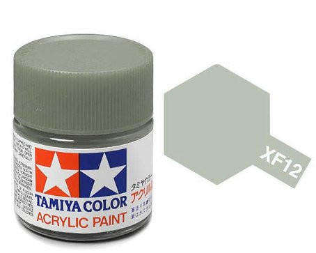 Matt J.N. Grey Acrylic Paint 23ml (Tamiya XF-12)