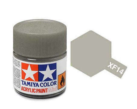 Matt J.A. Grey Acrylic Paint 23ml (Tamiya XF-14)