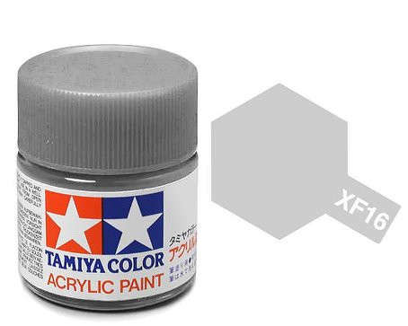 Flat Aluminium Acrylic Paint 23ml (XF-16)