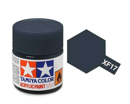 Flat Sea Blue Acrylic Paint 23ml (Tamiya XF-17)