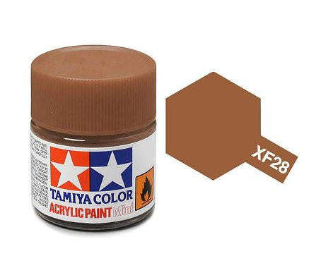 Matt Dark Copper Acrylic Paint 23ml (Tamiya XF-28)