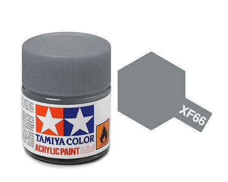 Matt Light Grey Acrylic Paint 23ml (Tamiya XF-66)