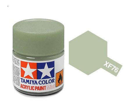 Matt Grey Green (IJN) Acrylic Paint 10ml (Tamiya XF-76)