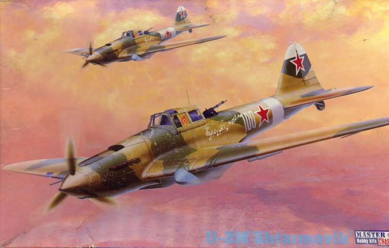 Ilyushin IL-2M Shturmovik - 1/72 Scale (Mastercraft)(B-25)(ON0309)