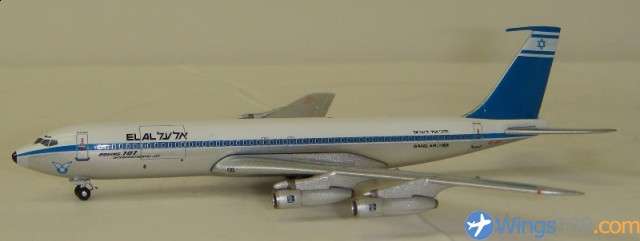 Boeing 707 EL AL - 1/500 Scale (Big Bird)(BB5-2005-027B)(TAS001125)