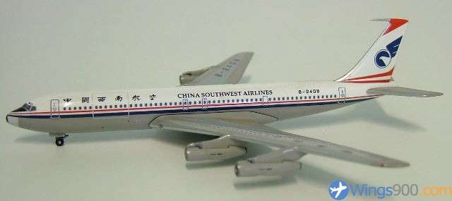 Boeing 707-320C CAAC - 1/500 Scale (Big Bird)(BB5B2408)(TAS002983)