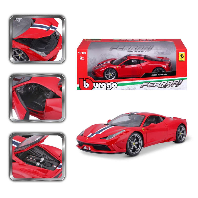 Ferrari 458 Speciale - 1/18 Scale (Burago 18-16002)