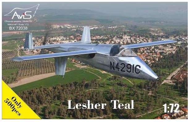 Lesher Teal - 1/72 Scale (Avis)(BX72038)(TH2408)
