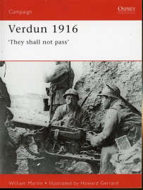 Verdun 1916 (CAM-093)(9781855329935)(OSPREY) PRICE NEGOTIABLE