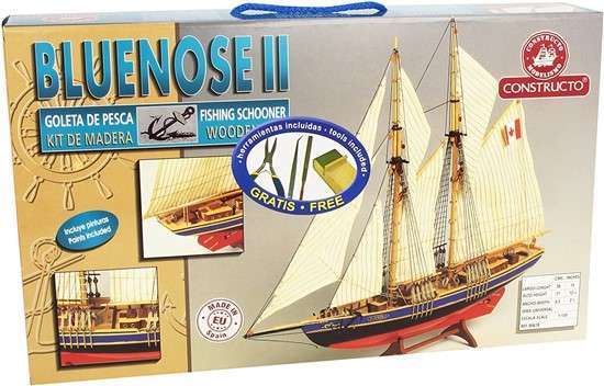 Bluenose II (Including paint) - 1/135 Scale (CON80618)(Constructo)