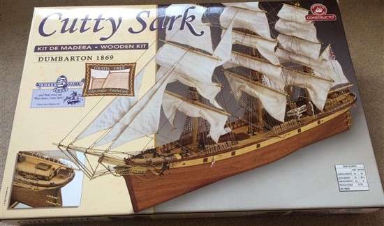Cutty Sark (Including sails) - 1/115 Scale (CON80838)(Constructo)