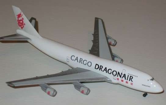 Boeing 747-300F Dragonair Cargo - 1/500 Scale (Herpa Wings)(CPC1203)(TAS002721)