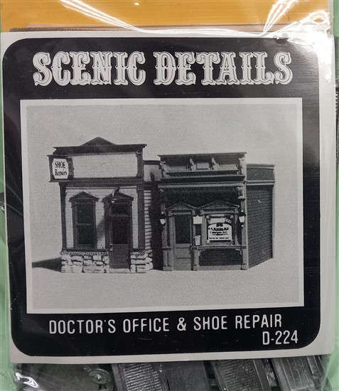 Doctor's Office & Shoe Repair - 1/87 Scale
