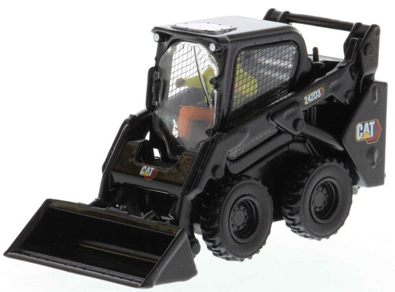 CAT 259D3 Compact Track Loader (Black) - 1/50 Scale (Diecast Masters DM85677BK)