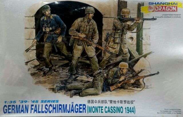 Fallschirmjaeger (Monte Cassino 1944) - 1/35 Scale (Dragon)(DN6005)
