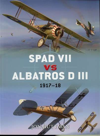 Spad VII vs Albatros D.III - 1917-18 (DUE-36)(TAS018926)(OSPREY)