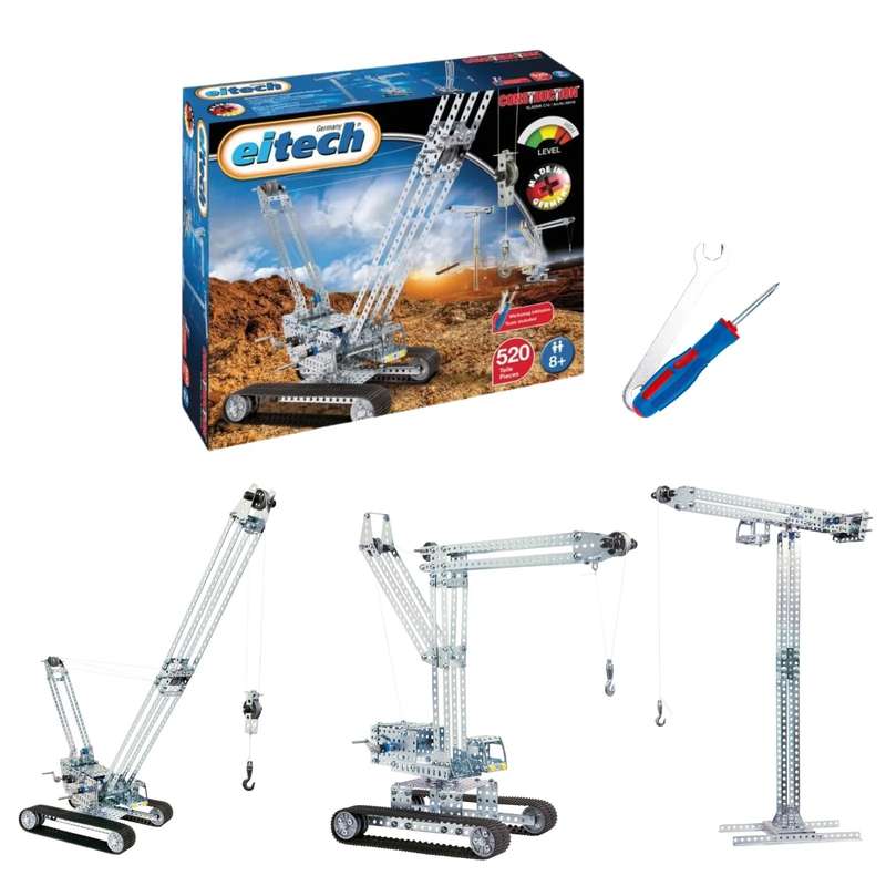 Crawler Crane (520 Parts) (Eitech)(EIT00018)