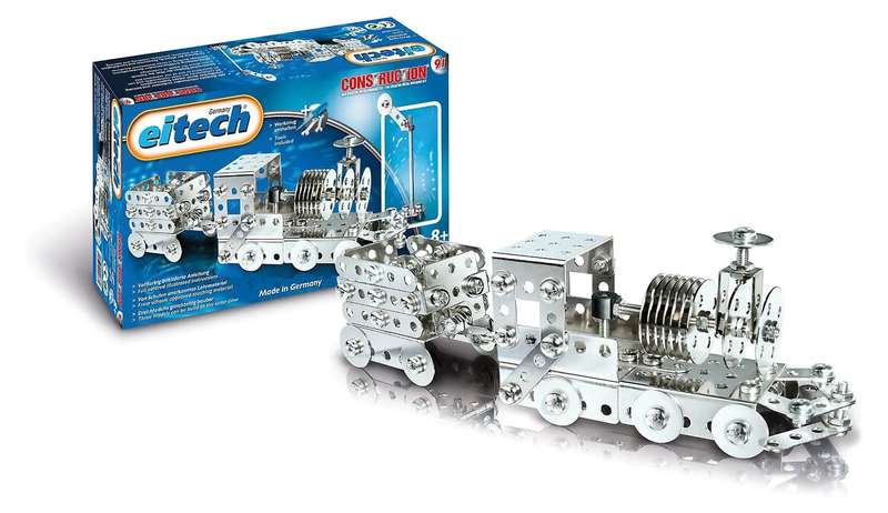 Locomotive with Tender Metal Construction Set (Eitech)(EIT00091)