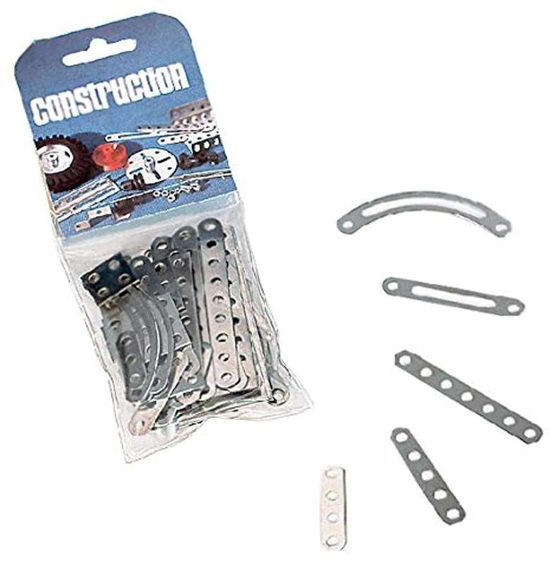 Spares Set 37 2-9 Hole flat and arches 47 Trapezoidal shapes. (Eitech)(EIT00102)