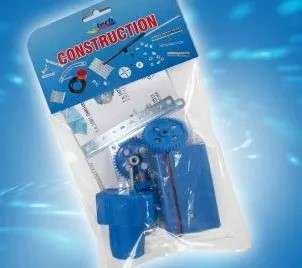 Gear Set with Geared Motor Battery Box and Switch. (Eitech)(EIT00134)