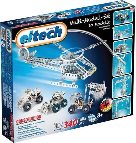 Multi Model Set (340 Parts) (Eitec)(EIT00300)
