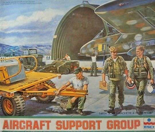 Aircraft Support Group - 1/48 Scale (Esci)(ESCI4025)(ON0144)
