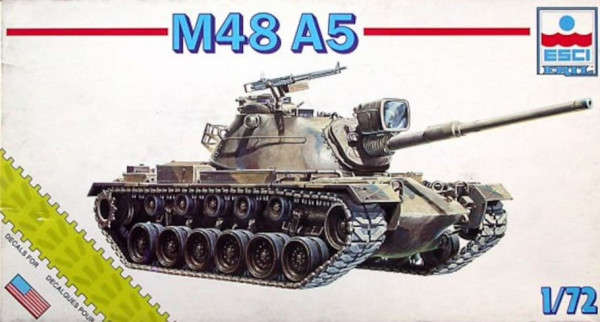 M48 A5 - 1/72 Scale (Esci 8333)