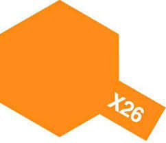 Gloss Clear Orange Enamel Paint 10ml (Tamiya X-26)