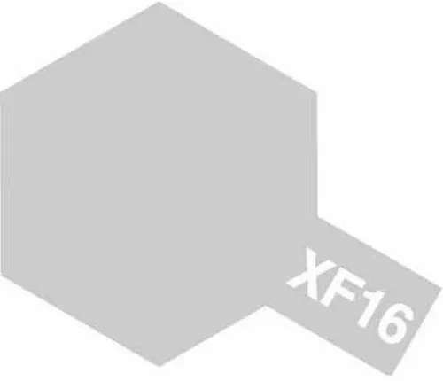 Flat Aluminium Enamel Paint 10ml (Tamiya XF-16)