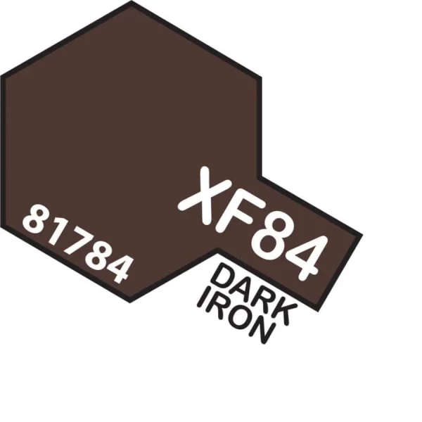 Dark Iron Enamel Paint 10ml (Tamiya XF-84)