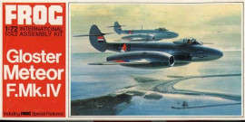 Gloster Meteor F.Mk.IV - 1/72 Scale (F200)(Frog)
