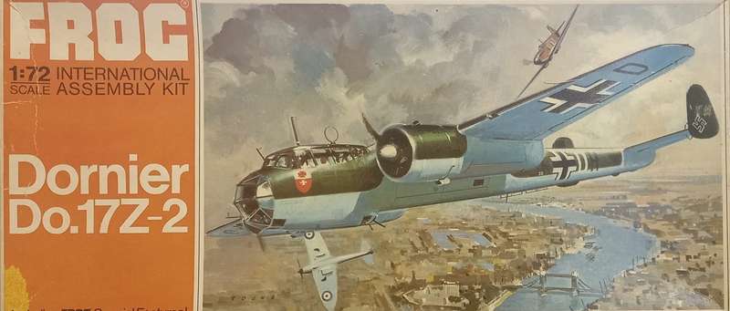 Dornier Do.71Z-2 - 1/72 Scale (F205)(TAS05001)(Frog)