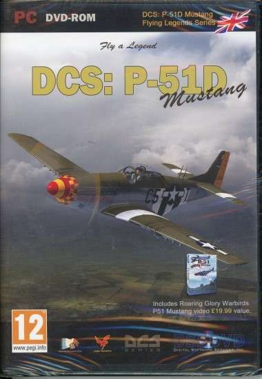 DCS: P-51D Mustang DVD ROM (FSGS12)