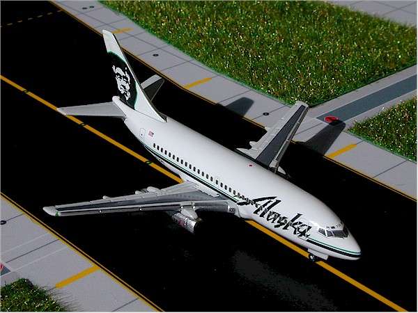 Boeing 737-200 Alaska Airlines - 1/400 Scale (Gemini Jets GJASA243a)