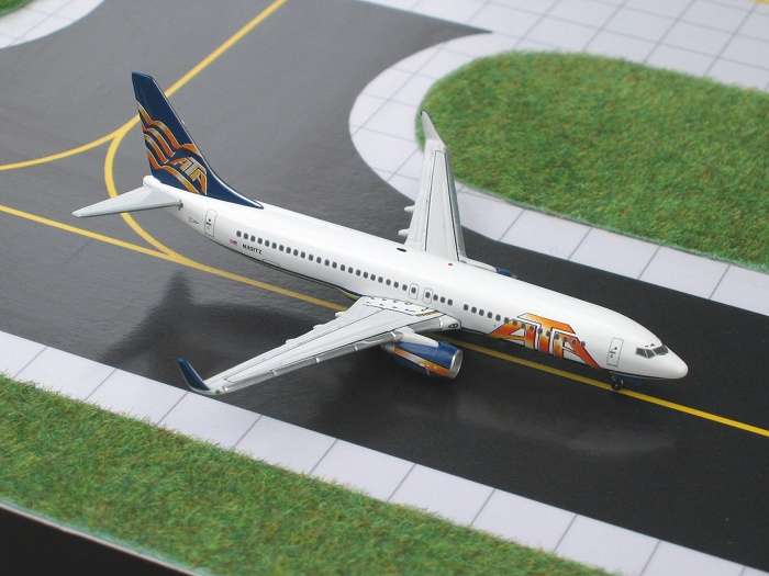 Boeing 737-800 ATA American Trans Air - 1/400 Scale (Gemini Jets GJATA250)