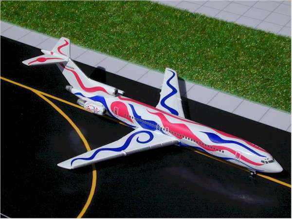 Boeing 727-200 Braniff - 1/400 Scale (Gemini Jets GJBNF089)